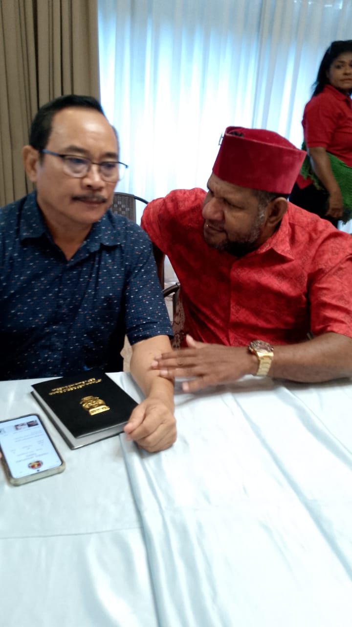 JMW Menyampaikan Ucapan Selamat Kepada Pasangan Yunus Wonda – Haris Richard Yocku,Sebagai Pemenang Pilkada di Kabupaten Jayapura