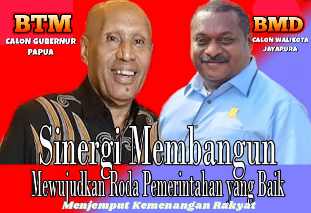 Hendrik Yance Udam Sebut BMD Pasangan Ideal Dampingi BTM di Pilgub Papua 2025