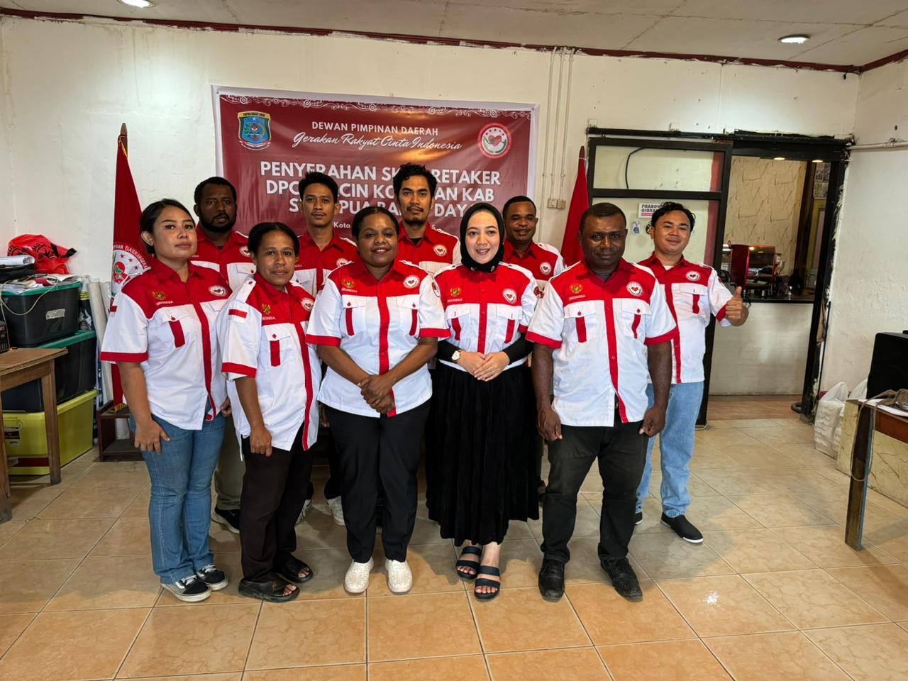 Maria Jitmau : Gercin Indonesia Siap Dikonsolidasi di 5 Kabupaten dan 1 Kota Se- Provinsi Papua Barat Daya dalam Dua Bulan