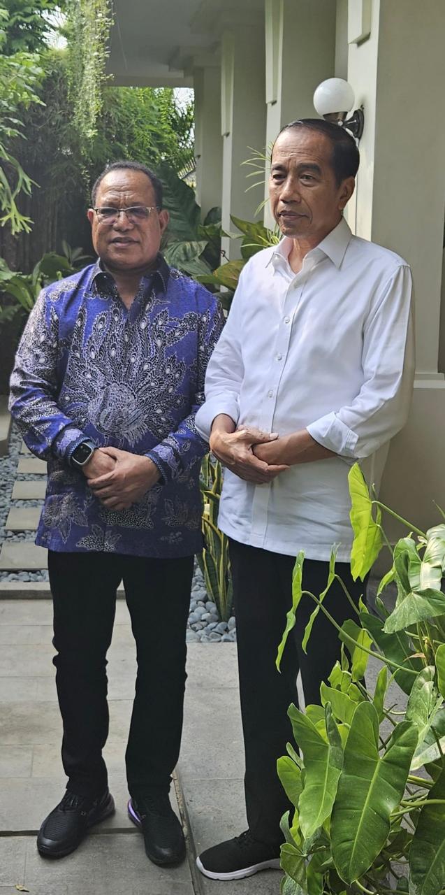Ketua Dewan Pembina Garuda Nusantara Willem Frans Ansanay Tarik Dukungan Politik dari BTM  dalam PSU Pilgub Papua