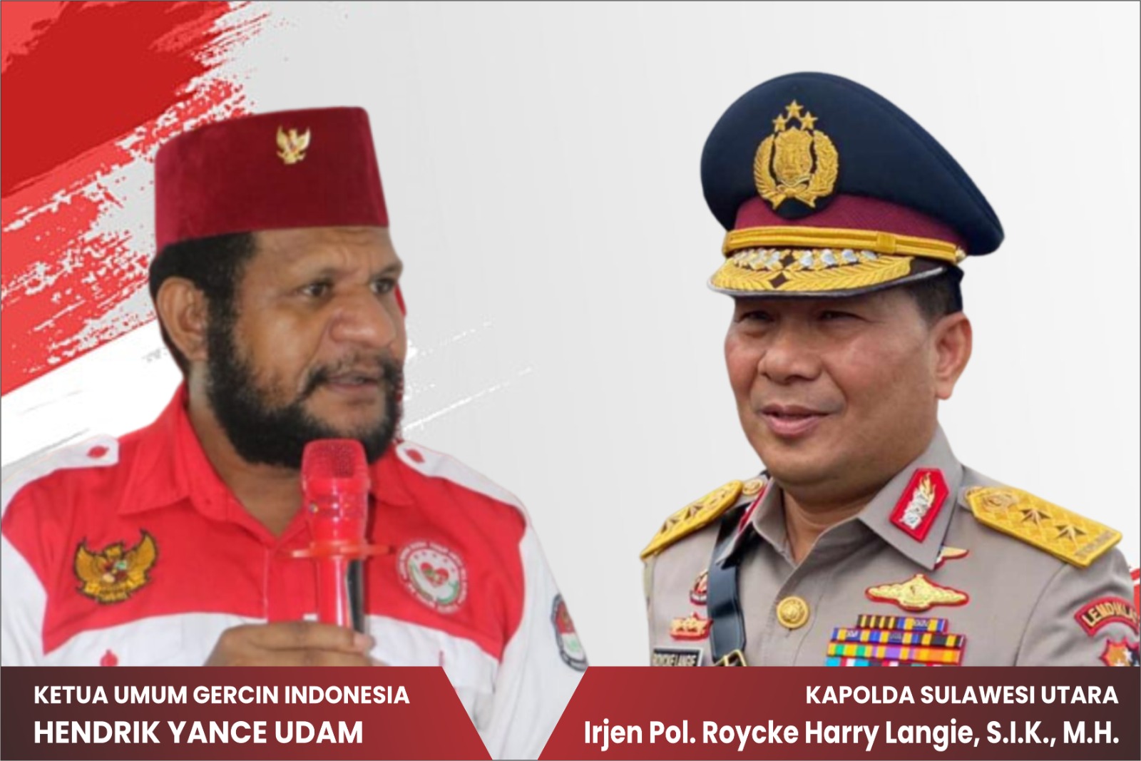 Polisi Tetapkan 5 Tersangka Kasus Korupsi Dana Hibah Sinode GMIM : Ketua Umum Gercin Indonesia HYU Apresiasi Langkah Cepat Kapolda Sulut