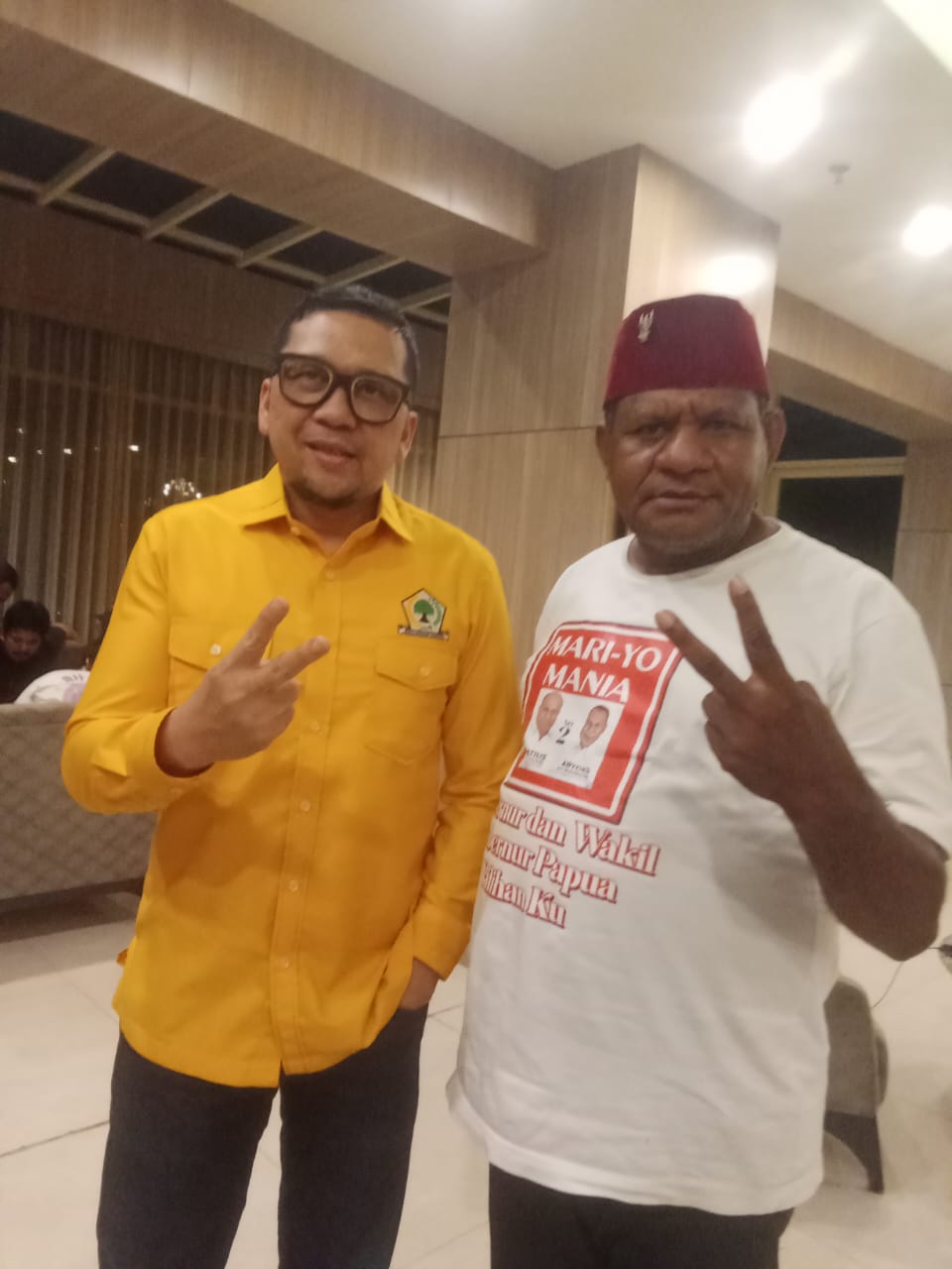 Setelah Penutupan Rapimda Golkar Papua: HYU Dipanggil Waketum DPP Golkar Ahmad Doli, Laporkan Konsolidasi Masif Relawan MARI YO MANIA
