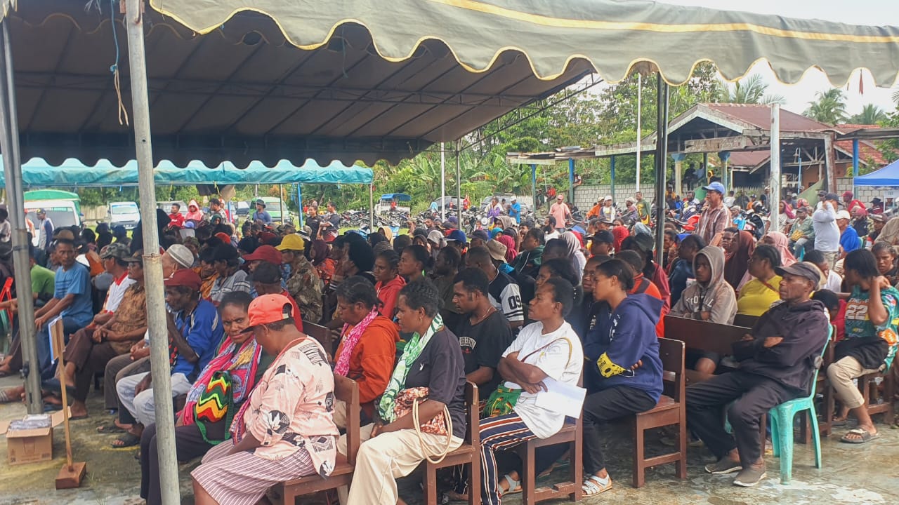 Kejutan di Nimbokrang, Rakyat Grimenawa Berpaling dari BTM-CK, Dukung Fakhiri-Rumaropen