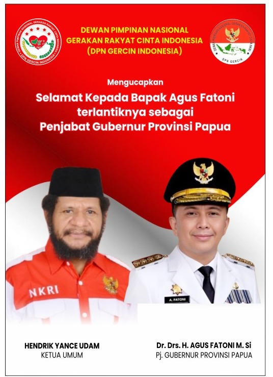 Papua Bukan Arena Uji Coba Politik PDIP.HYU Bela Agus Fatoni