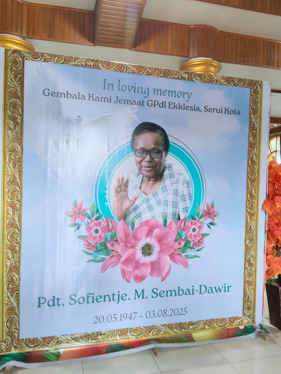 Dua Jiwa, Satu Pelayanan: Pdt. Sofientje Dimakamkan di Samping Suami Tercinta Pdt Mesak Dawir
