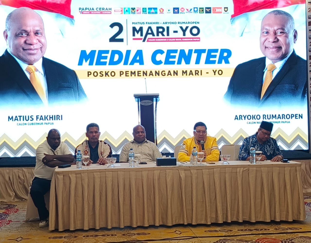 Mari-Yo Unggul di Exit Poll PSU Papua, HYU: Rakyat Papua Menang Hari Ini