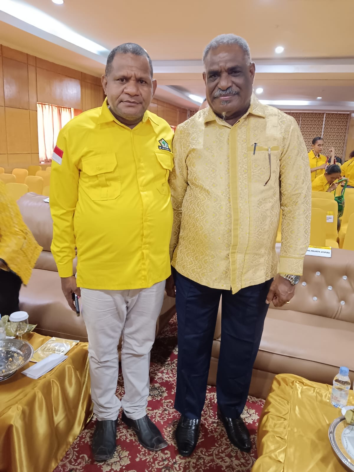 HYU, Catur Politik MDF Mulai Terlihat: ABR Pimpin Golkar Jayapura, Target Menang Pemilu Nasional dan Lokal.