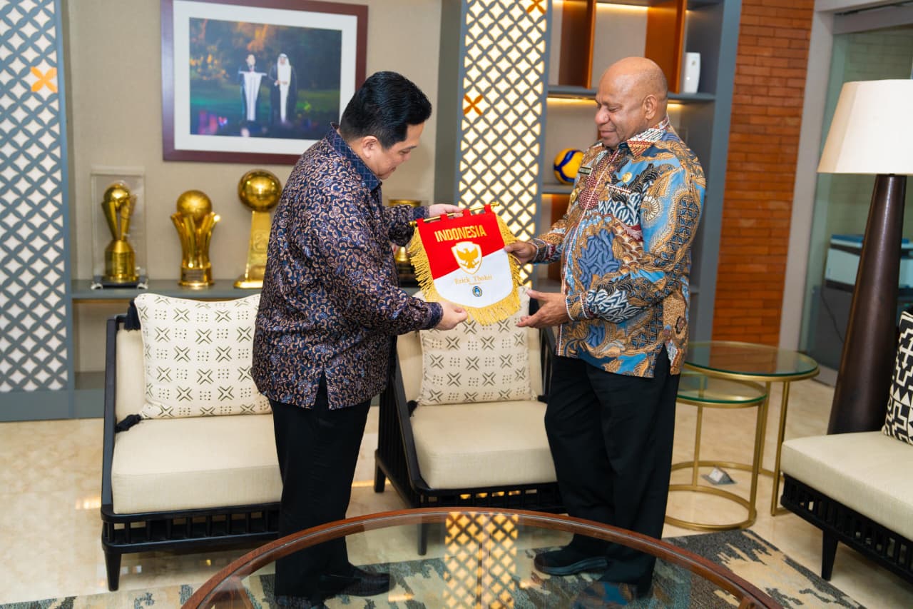 Didukung Erick Thohir, Gubernur Fakhiri Siap Kembalikan Papua sebagai Gudang Atlet Nasional